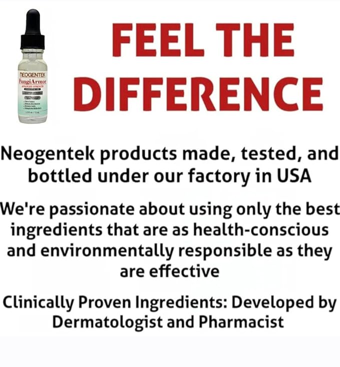 FungiAmor Fight Nail Fungus I Made From 14 Ultra-Powerful Botanical Oils I Ultra Strength | Promotes Healthy Nail | Renew | Restore Weak & Discolored Nails - Made in USA 15ML