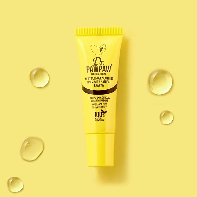 Dr. PawPaw Multipurpose Original Balm - Hydrating Lip Balm with Pawpaw, Aloe Vera and Olive Oil - Lip Moisturizer for Lips, Skin and Hair - 0.33 oz