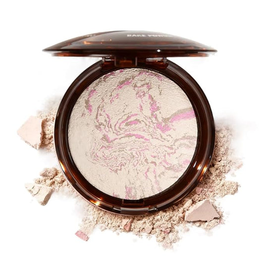 Oil Control Matte Perfection Face Powder Compact For Women, Matte Smooth Flawless Setting Powder Makeup, Polvo Compacto De Maquillaje, Waterproof Long Lasting, (Porcelain)