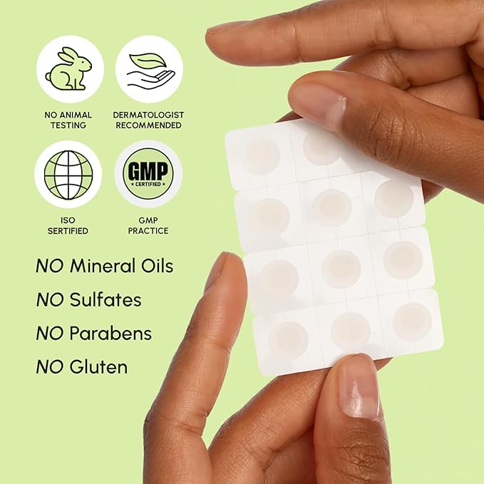 MAREE Invisible Pimple Patches - Clear Pimple Patches for Face - Hydrocolloid Acne Patches Anti Blemish - Zit Stickers for Face - Parches Para Acne - Pinple Zit Patches Pimple Stickers - 72 Dots