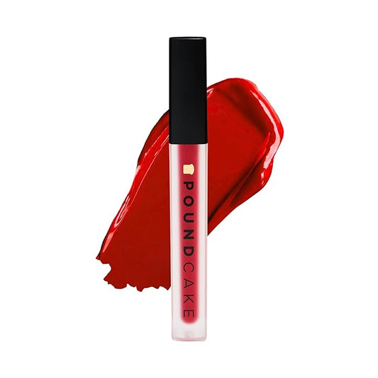 Pound Cake Cake Batter Liquid Lipstick – Long-Lasting, Semi-Matte Liquid Lipstick – Hydrating, High-Pigment Lip Stain with Avocado Oil – Shades for All Skin Tones – 0.13 oz, (Raspberry)