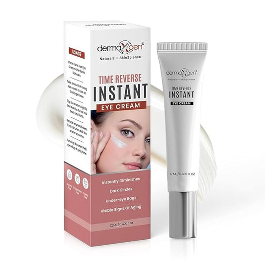 Instant Eyelift Cream Time Reverse Treatment For Dark Circles, Puffy Eyes, & Wrinkles Anti Aging Serum Reduces Under Eye Bags, Wrinkles, Dark Circles, Fine Lines & Crow's Feet Instantly - 12