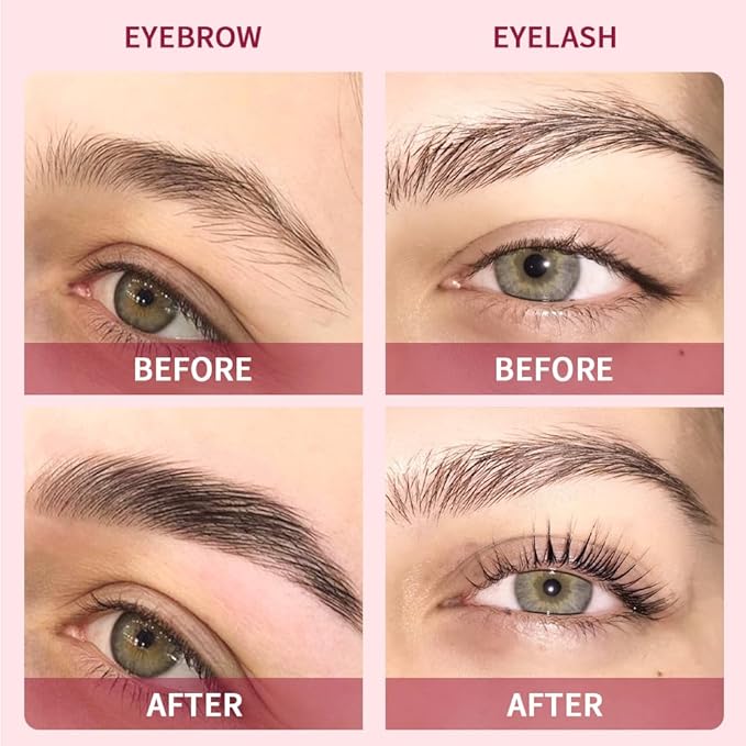5 IN 1 Eyebrow & Eyelash Makeup Kit，02 BROWN