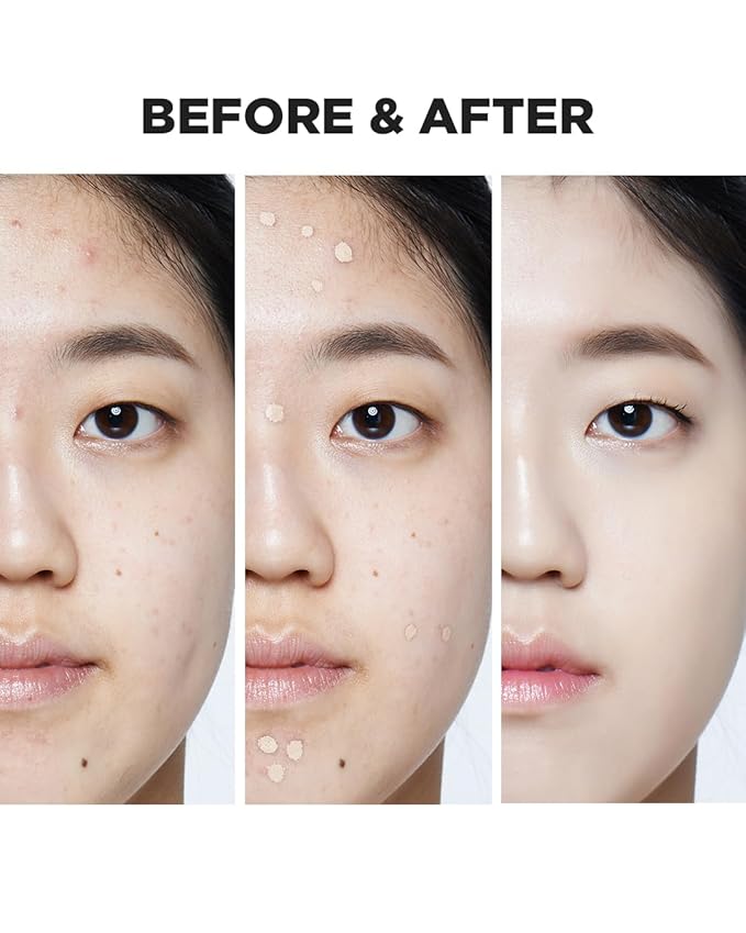 THESAEM Cover Perfection Pot Concealer 0.14oz - 0.5 Ice Beige for Light Skin Tones - Single Pot Intensive Coverage Balm for Dark Circles, Blemishes & Imperfections - Korean Makeup