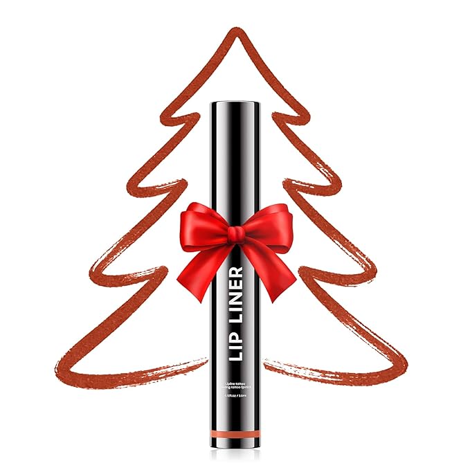 OETUIOW Lip Stain Peel Off, Lip Liner Moisturizing Long-Lasting & Waterproof, Transfer Proof & Plumping, Non-Stick Cup, Nude Color