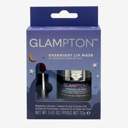 Overnight Lip Mask, Raspberry, 0.42 oz, Intense Repair, Non-Greasy