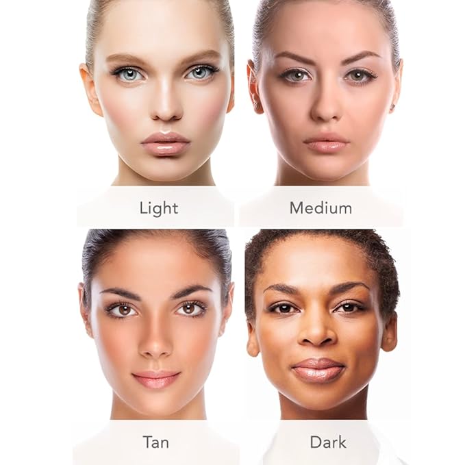 Serious Skincare BELLA ROSE Loose Mineral Powder Makeup Foundation + Brush - SPF 15 - Talc Free - Lightweight - Buildable Light to Medium Coverage - Luminous Matte Finish - 0.50 oz  - Medium