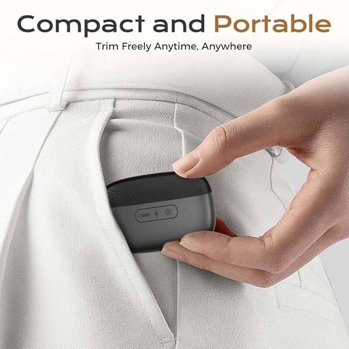 3 in 1 Automatic Electric Nail Clipper, 2026 New Electric Nail Clipper Electric Nail Trimmer with 2 Adjustable Speeds & Magnetic Cover, Alloy Grinding Head Nail Trimmer for Seniors, Adults (White)