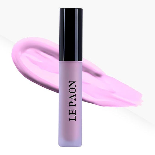 LePaon Cosmetics Pout Cloud Lipgloss – Long-wear, Transfer-Proof Matte Lipstick with High Pigment Payoff – Infused with Vitamin E for Extended Hydration (Clear) (Blossom)