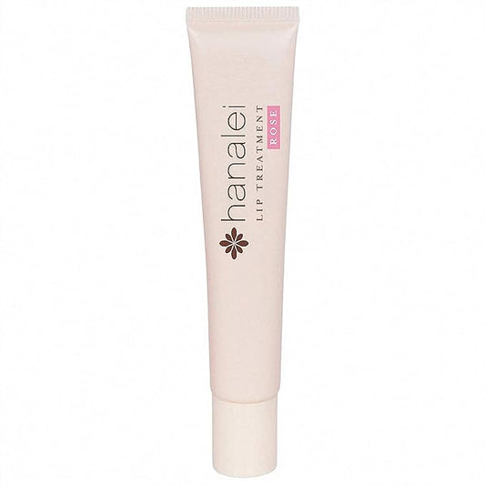 Hanalei Lip Treatment for Dry, Chapped Lips – Intensive Overnight Moisturizer with Kukui Oil, Shea Butter & Grapeseed Oil – Hydrating Balm for Healing Cracks – Rose Pink Tint, 15g – Cruelty-Free