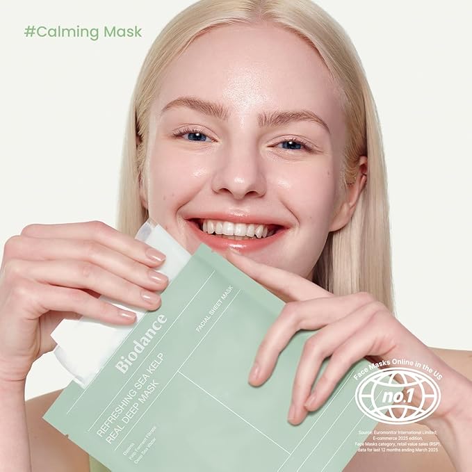 BIODANCE Multi-Care Experience Kit: Caviar PDRN, Bio Collagen & Ceramide Panthenol & Sea Kelp Mask Dicovery Bundle — All-in-one Korean Skin Care, Gifts for women, Skin Care Set