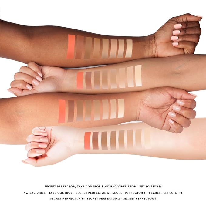 NATASHA MOOR: Secret Perfector Concealer Stick - Full Coverage, Creamy Formula for Marks, Dark Circles, and Pigmentation - Portable and Mirror-Compact Design - Suitable for All Skin Types #2
