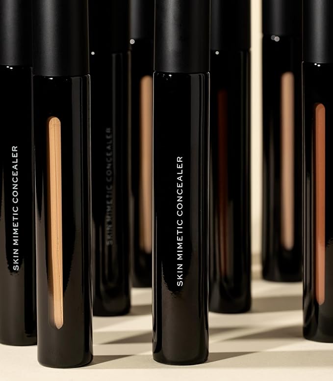 MAKE Beauty Skin Mimetic Concealer Buildable Medium Coverage Hydrating Concealer for Dark Circles Spot Concealing Brightening Crease-Free, Including Mature Skin. Radiant Finish. 13 Tan Neutral