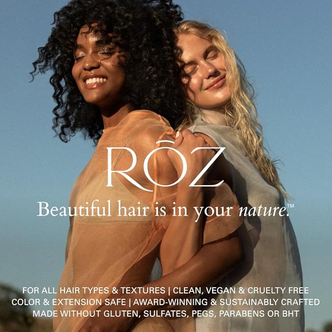 RŌZ Foundation Conditioner | For All Hair Types | Soothes, Nourishes | Hydrating Ceramides, Pea Peptides, Avocado Oil, Strengthen, Protect | Vegan, Paraben, SLS, Sulfate-Free | 10.1 oz / 300 mL