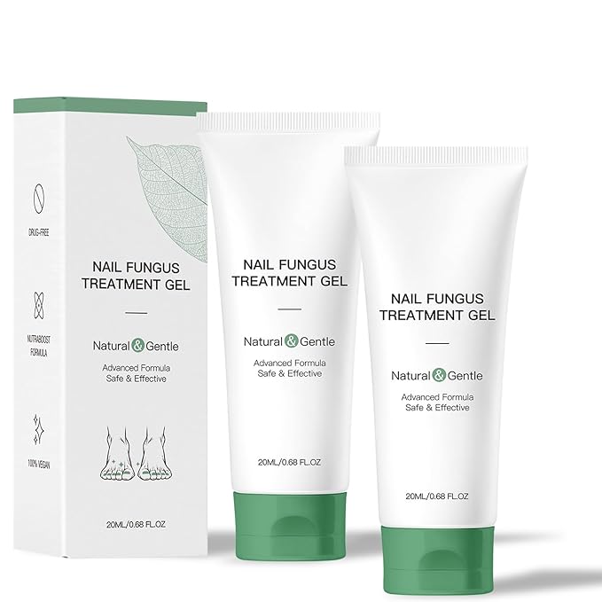 2PCS Nail Fungus Repair Gel – Multi-Purpose Nail Repair, Nail Growth Serum for Damaged Nail