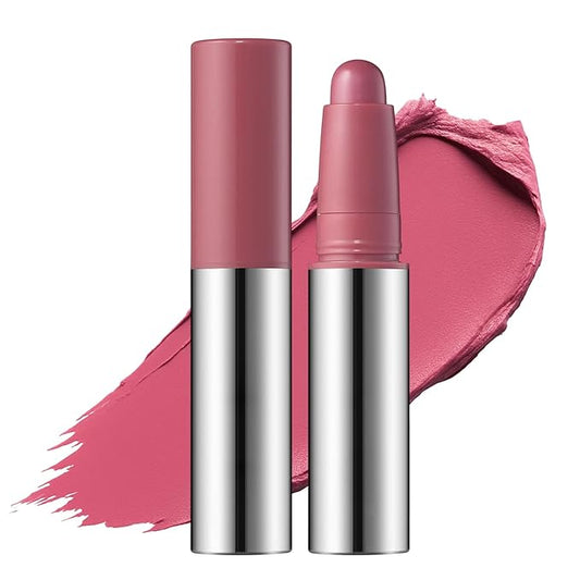 Erinde Mauve Plum Matte Lipstick Crayon, Waterproof Long Lasting Lip Liner Pencil for Women, High Pigment Creamy Velvet Neutral Lipstick, Vegan & Cruelty-Free, 02