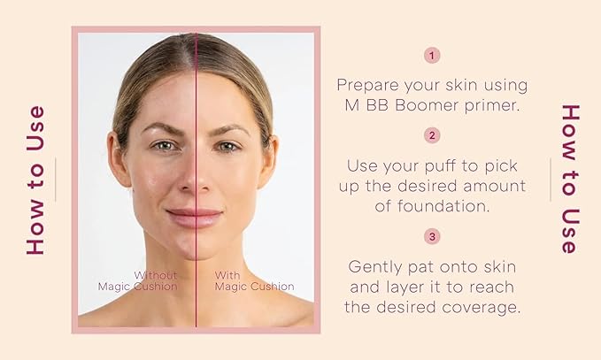 MISSHA Magic Cushion Foundation No.21 (2 Pack) Light Beige for Bright Skin - Flawless Coverage,Dewy Finish,Easy Application for All Skin Types valentines day gifts for her