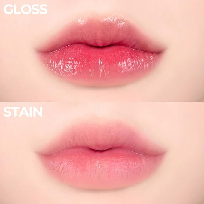 Pudding Glow Korean Lip Tint | Natural Lip Stain | Gloss to Stain | Long-Lasting & Non-Sticky | Lightweight Lip Tint | 0.14 oz. (07 COCO ROSE)