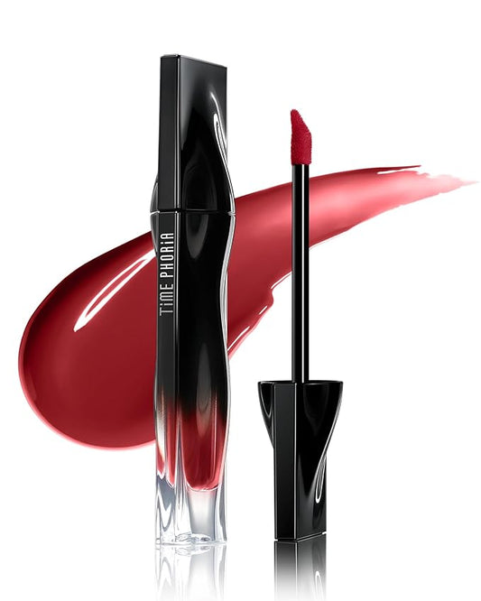 STELLAR DUST LIP STAIN-Waterproof and Transferproof Lip Tint For Women, Glossy Finish Lip Gloss, Lightweight High Coverage, Long Lasting, Stocking Stuffers For Teen Girls (09 ENIGMA)
