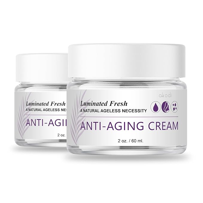Luminated Fresh - Luminated Fresh Anti-aging Cream - LuminatedFresh Ageless Moisturizing Serum - 2 pack/4 oz
