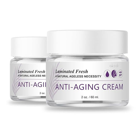 Luminated Fresh - Luminated Fresh Anti-aging Cream - LuminatedFresh Ageless Moisturizing Serum - 2 pack/4 oz