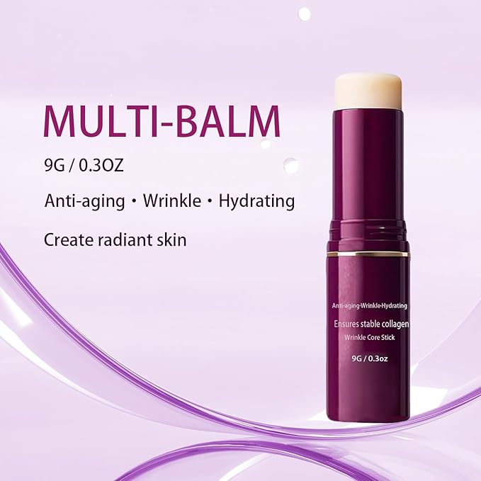 2PCS Calcium Multi Balm, cementerre calcium multi balm，Korean collagen moisturizing stick, anti wrinkle moisturizing cream for intensive repair, firming skin, suitable for eyes, neck and face
