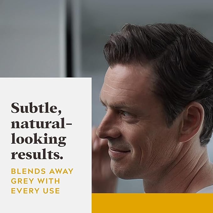 Just for Men Control GX Grey Reducing 2-in-1 Shampoo and Conditioner, Gradual Hair Color with Keratin for Stronger Thicker and Healthier Looking Hair, 4 Fl Oz - Pack of 3 (Packaging May Vary)