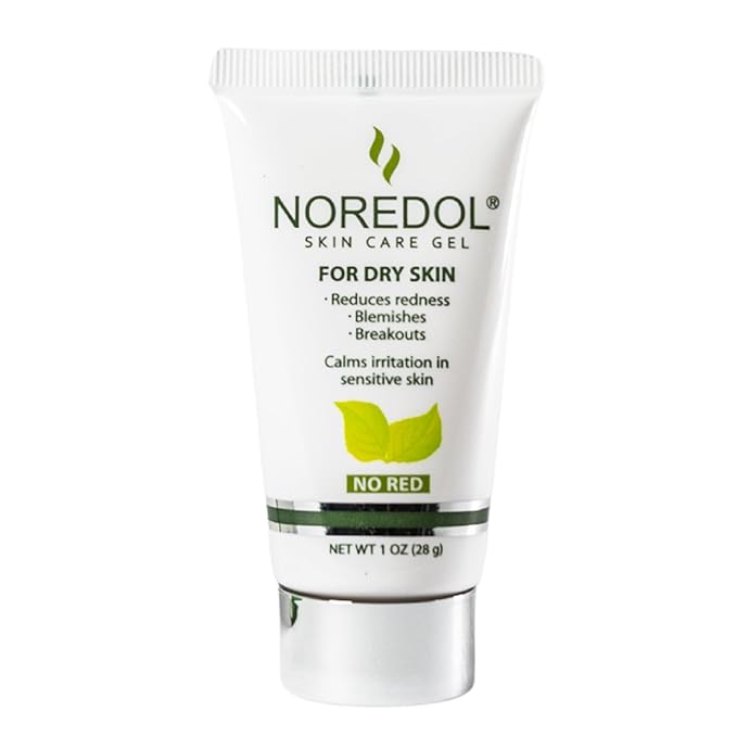 Skin Care Gel - Redness Relief Moisturizer for Dry Skin - Rosacea Treatment for Face - Soothes Prone Skin and Irritation - Fragrance Free 1 oz