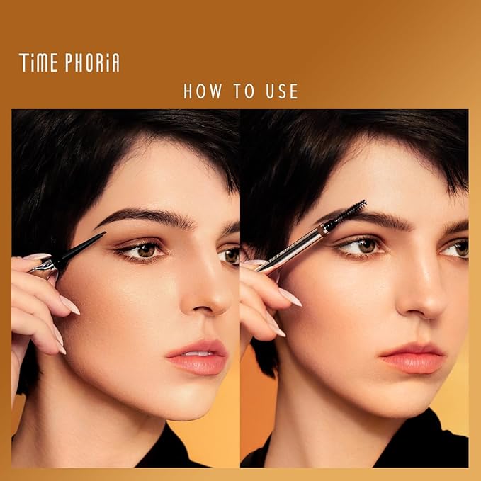 Genesis SuperStay Eyebrow Pencil - Waterproof, Smudge Proof, Long-Lasting Brow Pencil with Precision Oval Tip, For Natural & Bold Looks (02 MUD)