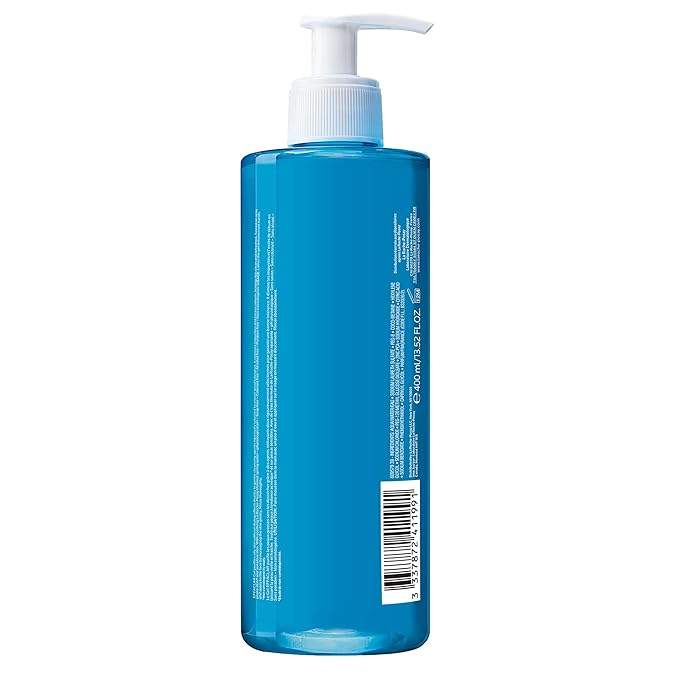 La Roche-Posay Effaclar Purifying Foaming Gel Cleanser for Oily Skin, With Zinc Pidolate To Remove Excess Oil & Shine, Alcohol Free & Oil Free, Sensitive Skin Tested