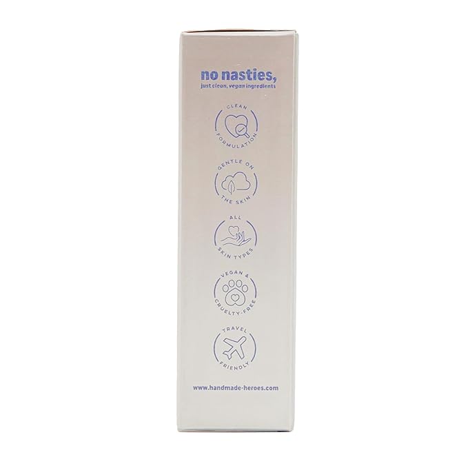 Handmade Heroes 100% Natural Vegan Lip Oil with Squalane Non-Sticky Lip Gloss Moisturizing, Shiny, Nourishing Korean Lip Gloss Lip Treatment - Pack of 3