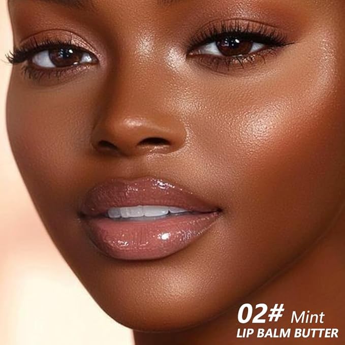 Summer Special Lip Butter Lip Balm, Ultra-Hydrating Natural Vegan Lip Balm, Sheer-Tinted Shine & Hydration, Soothes & Softens Dry Lips Skincare, Bálsamo labial hidratante #2 Mint