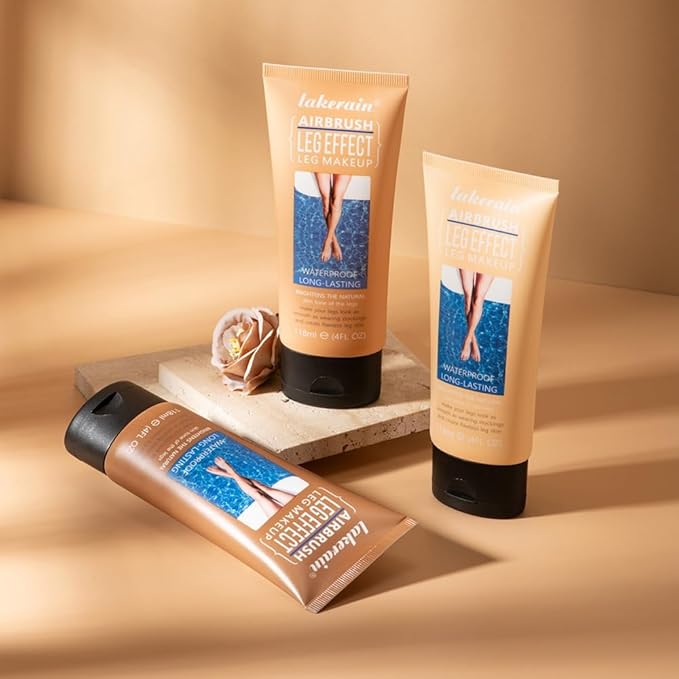 Leg Makeup Waterproof No Transfer,Leg and Body Scar Cover Up,Tattoo Cover Up Makeup Waterproof,Long Last Body Foundation (3# Bronze, 4 FL OZ)