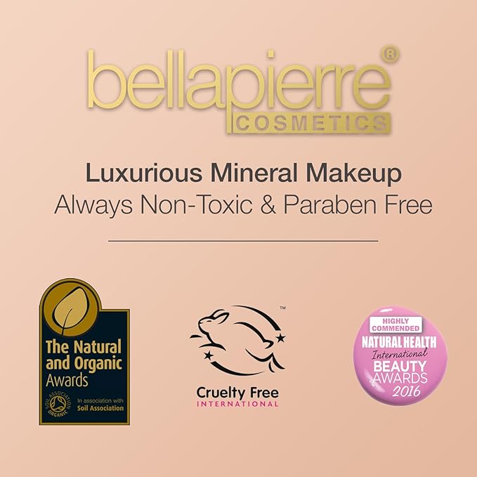 Bellapierre BB Cream SPF 20 – Mineral Sunscreen & Liquid Foundation, Lightweight Face Moisturizer with Buildable Coverage, Matte Finish, Non-Toxic, Paraben-Free, Cruelty-Free – 1.7 oz - Light