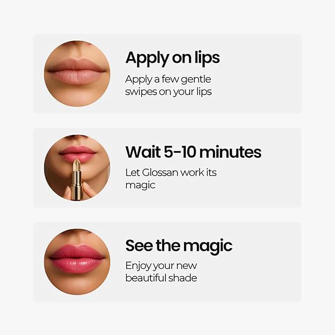 True Tone Lipstick, Color Changing Lipstick, PH Lip Balm, Clear Lip Stick That Changes Color, Transferproof Tint Balm for Women, Long-Lasting Moisturizing Lip Glow, Hydrating & Non-Sticky (1)