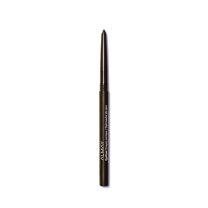 Almay All-Day Eyeliner Pencil, Hypoallergenic, Cruelty-Free, Smudge-Proof, Ophthalmologist Tested, Stocking Stuffer for Women, Brown Topaz, 0.01 oz