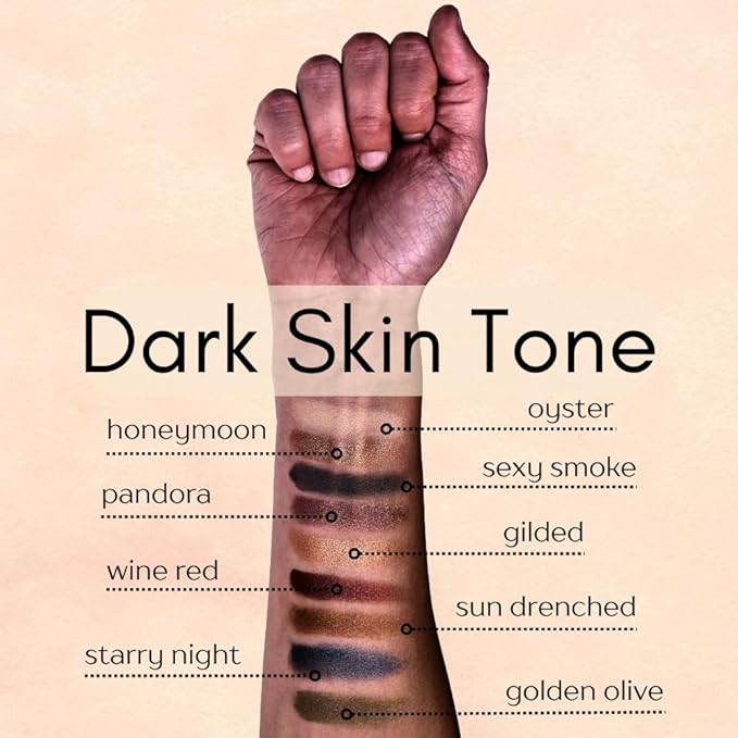 Sexy Smoke Dark Grey Iron Charcoal Matte Pressed Powder Single Vegan Eyeshadow; Talc, Paraben & Cruelty Free