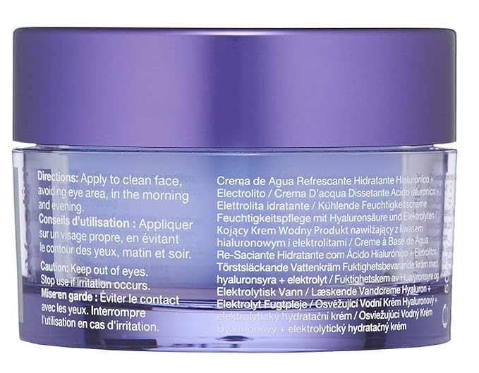 StriVectin Advanced Hydration Re-Quench Water Moisturizing Cream with Hyaluronic Acid and Electrolytes, 1.7 Fl Oz