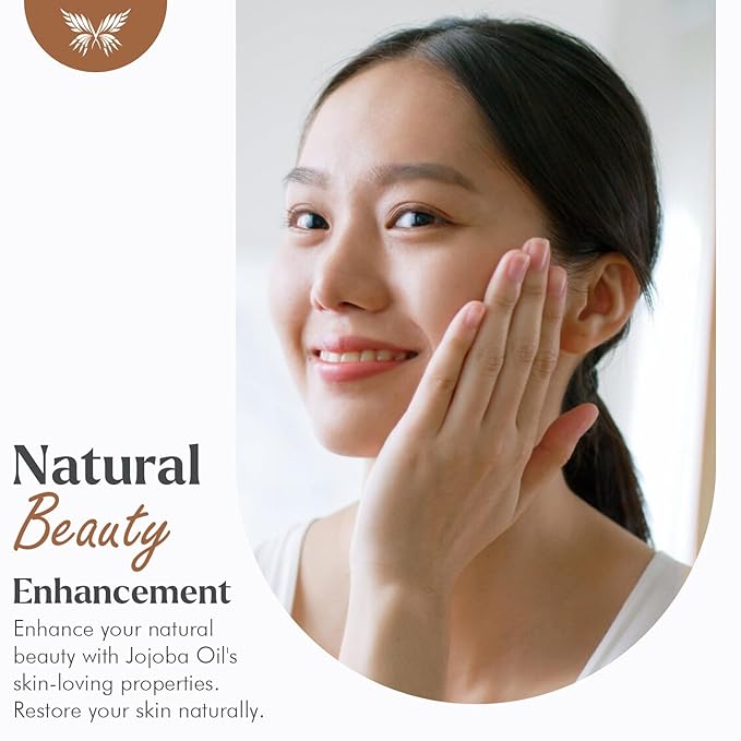 Celestial Psyché USDA Certified Organic Jojoba Oil (4 Oz) 100% Pure Natural, Chemical-Free, Hexane-Free, Hair Growth, Scalp Care, Skin Hydration, Nails Natural Beauty Enhancement, Anti-Aging