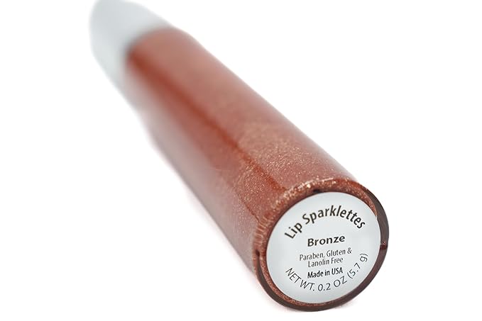 Bronze Jojoba Base Liquid Lip Gloss Talc & Paraben Free, No Animal Testing & Cruelty Free Lipstick Gloss