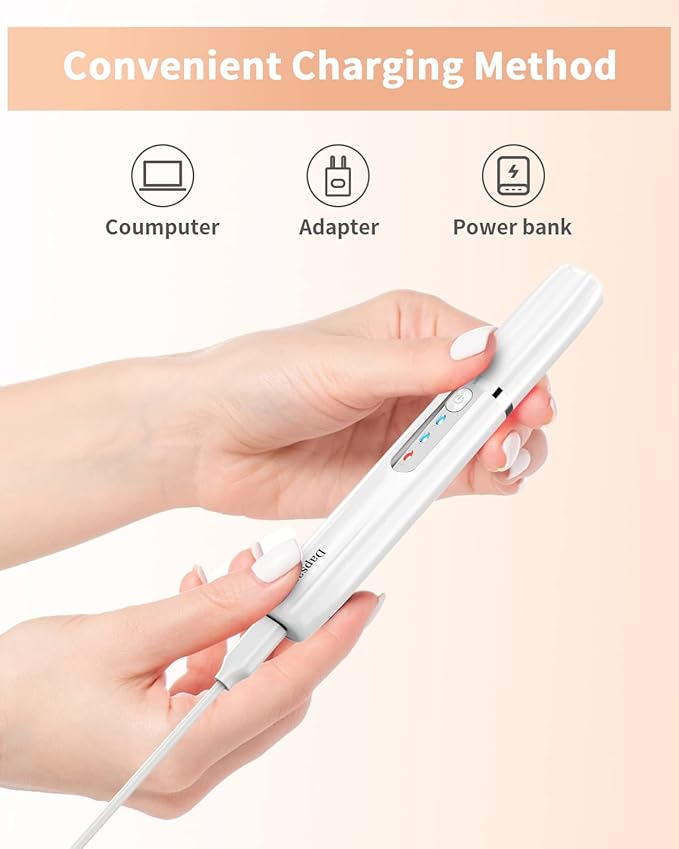Dapsang Eyebrow Trimmer, Electric Eyebrow Razor for Women Men, Rechargeable Painless LED Light Facial Hair Shaver Remover with Rinseable Blade for Face Lips Neck Leg