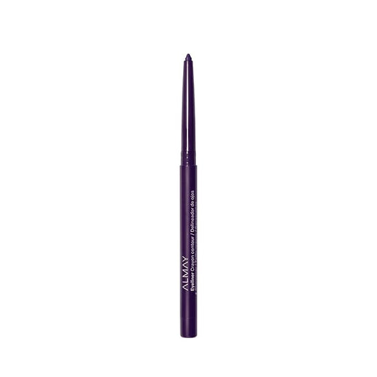 Almay All-Day Eyeliner Pencil, Hypoallergenic, Cruelty-Free, Smudge-Proof, Ophthalmologist Tested, Stocking Stuffer for Women, Black Amethyst, 0.01 oz