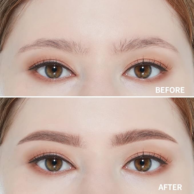 ETUDE Drawing Eye Brow, Eyebrow Pencil, Microblading, Long Lasting, Soft Textured Natural Daily Look, Korean Makeup, Beauty, Brown (0.008 Ounce)