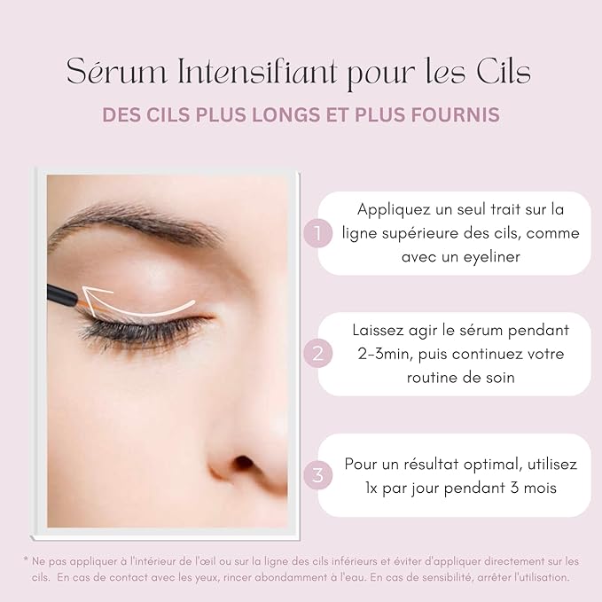 Eyelash Serum – Lash Enhancing & Conditioning Formula with Botanical Ingredients for the Appearance of Fuller, Shinier & Healthier-Looking Lashes – Nourishing Lash Care, 3ml