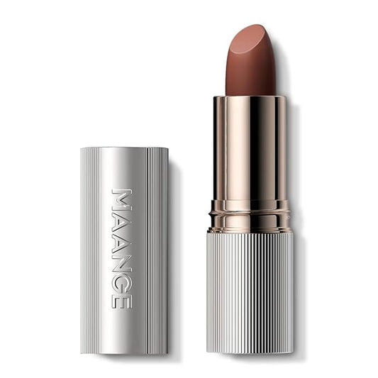 MAANGE Lipstick, Matte Lipstick Long Lasting Transfer-Proof Waterproof & Hydrating Lip Makeup, Full Coverage for a Nourishing Pout,1 Count-N504