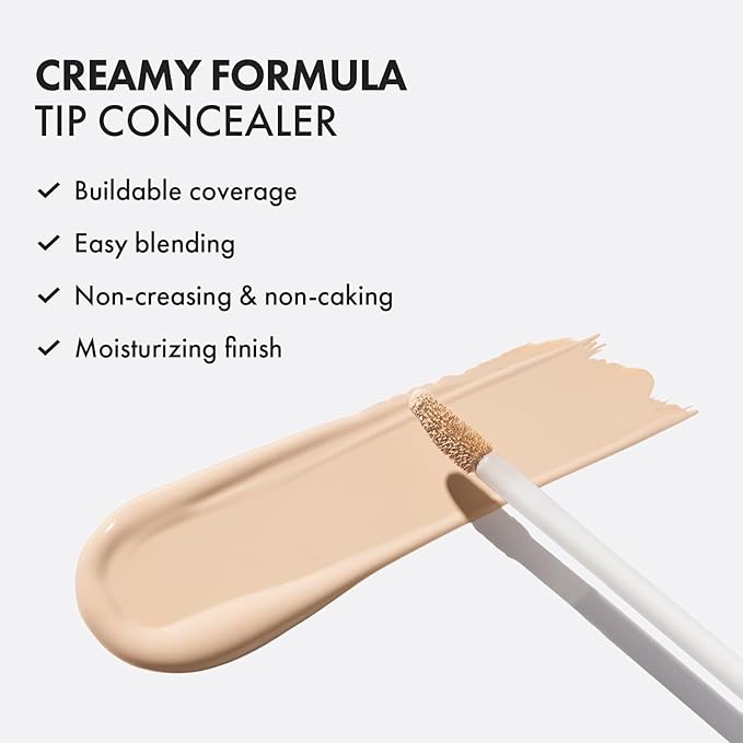 [NEW] AEKYUNGLUNA Long Lasting Tip Concealer 23N | Moisturizing Liquid Type | Full Coverage for Dark Circles, Fine Lines & Redness | Korean Makeup, 0.25 oz