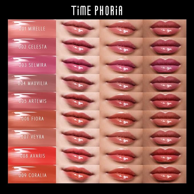 LUNARA FROST 3D LIP GLOSS - Plumping High-Shine Gloss with Hyaluronic Acid | Non-Sticky Glassy Finish | Cooling Sensation | 24H Hydration | Instant Volume Effect (03 SELMIRA)
