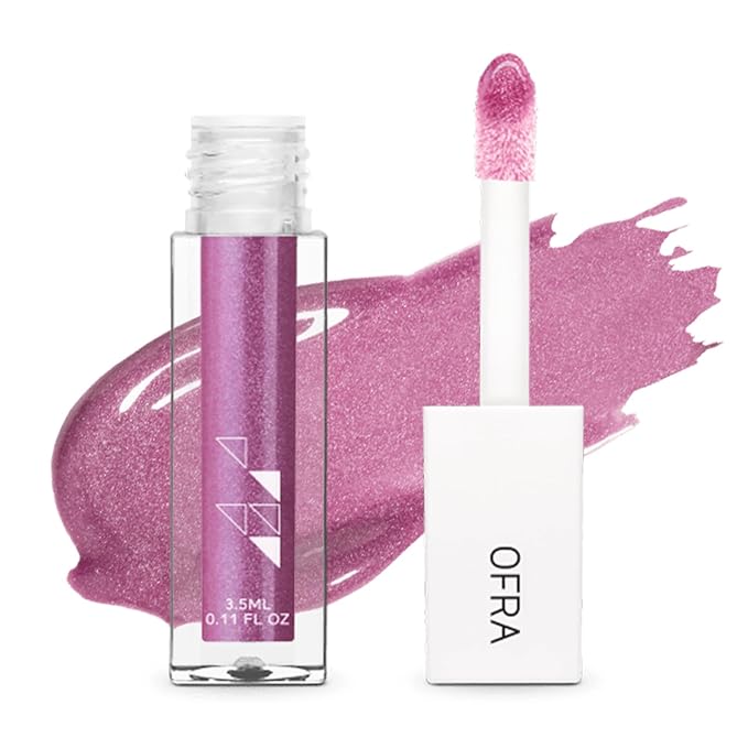 Ofra Lip Gloss - Babydoll | Non Sticky, Ultra-Glossy Lip Gloss | Long Lasting Formula for a Smooth, Hydrated Finish | 3.5ml/1.1oz
