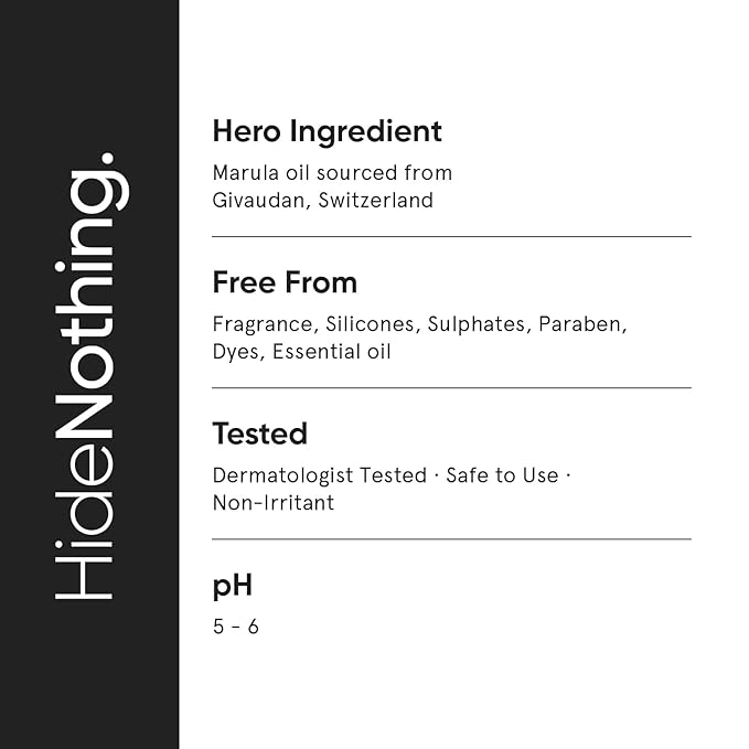 Minimalist Face Moisturizer for Dry Skin | 5% Marula Oil With Hyaluronic Acid For Deep Nourishment & Hydration | Face Hydrating Moisturizer | For Women & Men | 1.7 Oz / 50 gm
