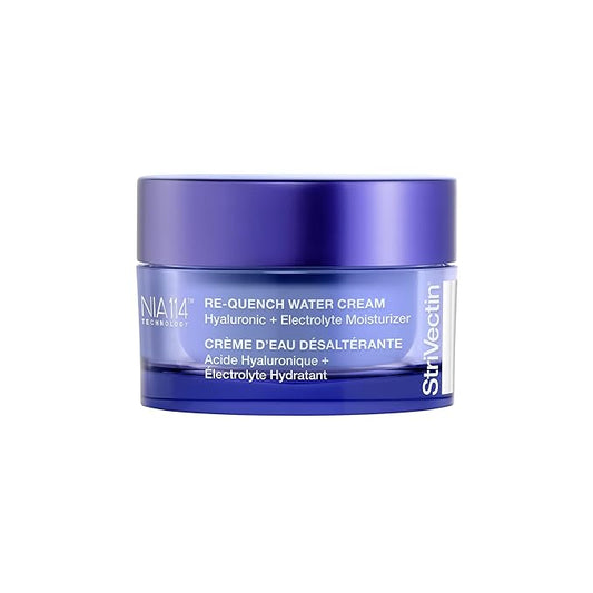 StriVectin Advanced Hydration Re-Quench Water Moisturizing Cream with Hyaluronic Acid and Electrolytes, 1.7 Fl Oz